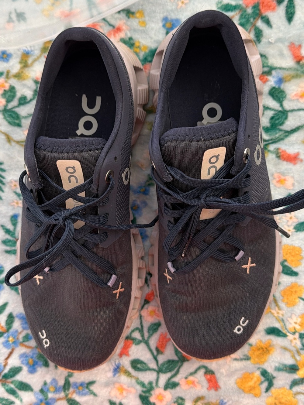 On Cloud Iron Fade, Purple, Womens Running Shoes-US 6 Womens